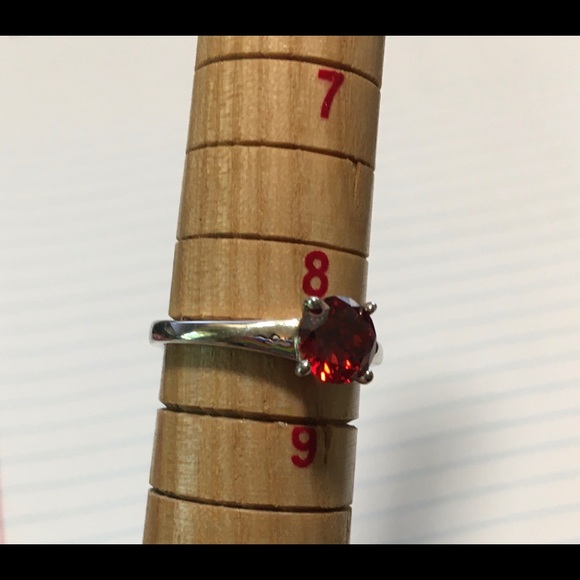 Red Orange Ring 8 1/2 Costume - Picture 3 of 3